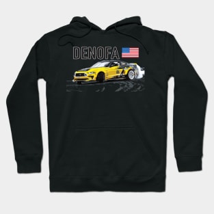 Chelsea DeNofa FD formula drift  rtr s650 dark horse Mustang GT 5.0L V8 champion Hoodie